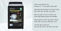 Review máy giặt Panasonic 8.5 kg NA-F85A9BRV