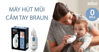Review máy hút mũi cầm tay Braun Nasal chất lượng đến từ Đức