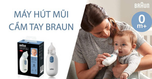 Review máy hút mũi cầm tay Braun Nasal chất lượng đến từ Đức