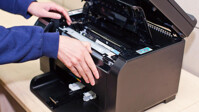 Review máy in laser màu có scan, fax HP LaserJet Pro MFP M177fw