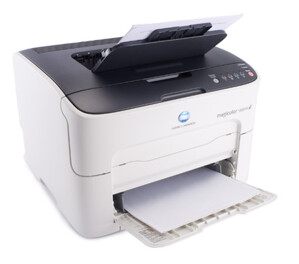 Review máy in laser màu Konica Minolta magicolor 1600W