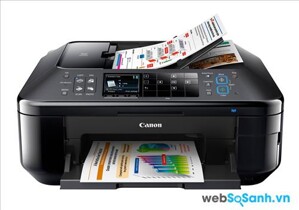 Review máy in phun đa năng scan, fax Canon Pixma MX897