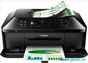 Review máy in phun dành cho văn phòng nhỏ Canon Pixma MX925