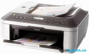 Review máy in phun màu giá rẻ có scan, fax Canon Pixma MX328