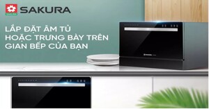 Review máy rửa sấy bát Sakura 10 bộ SCE-W850 có nên mua không?