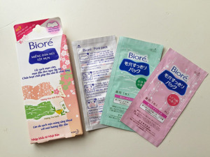 Review miếng dán lột mụn đầu đen Biore - giá rẻ, dễ mua