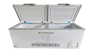 Review nhanh chiếc tủ đông Mitsuxfan Mf1-618gw2 giá khoảng 13 triệu