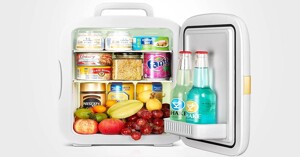 Review nhanh chiếc tủ lạnh mini Kemin 22L - K22 được nhiều người săn đón