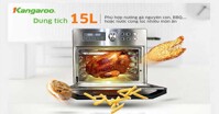 Review nồi chiên không dầu Kangaroo KG15AF3A chi tiết