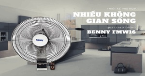 Review quạt treo tường Benny FMW16 có gì nổi bật? Giá bao nhiêu?