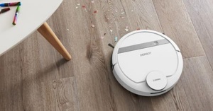 Review robot hút bụi lau nhà giá rẻ Ecovacs Deebot DE55