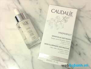 Review serum Caudalie Vinoperfect - Serum trị thâm nám cho mọi loại da