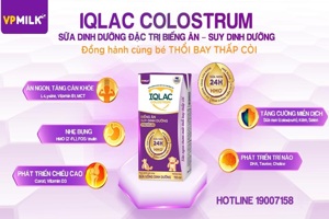 Review sữa bột pha sẵn IQLac Colostrum cho trẻ biếng ăn, suy dinh dưỡng