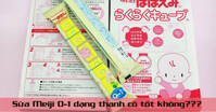 Review sữa Meiji 0-1 dạng thanh có tốt không? Nên mua loại nội địa hay nhập khẩu?