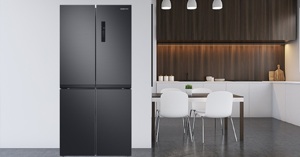 Review tủ lạnh Samsung 4 cánh dưới 20 triệu RF48A4000B4/SV