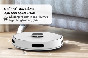 Robot hút bụi Hitachi RV-X20M: Thiết kế thông minh, công nghệ hiện đại
