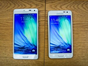 Samsung Galaxy A5 và A3: Đẹp, mỏng và hoàn toàn bằng kim loại