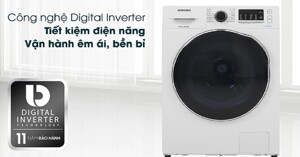 Samsung WD95J5410AW/SV sự lựa chọn thông minh cho gia đình của bạn