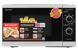 Sharp R-G251TV-SL/BK nướng ngon, tiện lợi, xứng đáng có mặt trong mọi căn bếp