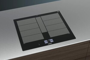 Siemens EX675JYW1E: Bếp từ đa điểm, nấu nướng linh hoạt, an toàn