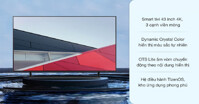 Smart Tivi Samsung 4K 43 inch 43AU9000 Crystal UHD – Thế giới hình ảnh tuyệt vời!