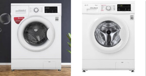 So sánh 2 máy giặt giá 5 triệu LG 9 kg FM1209S6W và LG 9 kg FM1209N6W