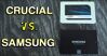 So sánh 2 ổ cứng SSD 250GB Samsung 850 EVO và CRUCIAL MX500