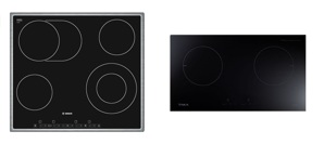 So sánh bếp điện từ Bosch PKN645T14 và bếp điện từ đôi Taka TK-I02C2