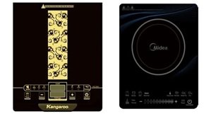 So sánh bếp điện từ Kangroo KG360I và bếp điện từ Midea MI-T2112DA