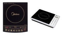 So sánh bếp điện từ Midea MI-SV21DR và bếp điện từ Fusibo IHP2028C