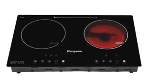 So sánh bếp điện từ Rommelsbacher CT3410 và bếp đôi Kangaroo KG356I