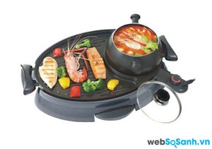So sánh bếp lẩu nướng giá rẻ Kangaroo KG95N và Kangaroo KG95