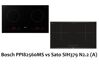 So sánh bếp từ âm 2 vùng nấu Bosch PPI82560MS và Sato SIH379 N2.2 (A)