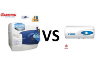 So sánh bình nóng lạnh Prime và bình tắm nóng lạnh Ariston