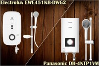 So sánh bình nóng lạnh trực tiếp Electrolux EWE451KB-DWG2 và Panasonic DH-4NTP1VM