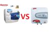 So sánh bình tắm nóng lạnh Rossi và Ariston
