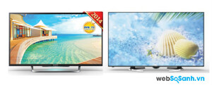 So sánh chi tiết Tivi LED Sony KDL-42W700B VN3 và Sharp LC-40LE660X