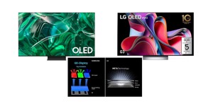 So sánh công nghệ màn hình LG META OLED và Samsung QD-OLED