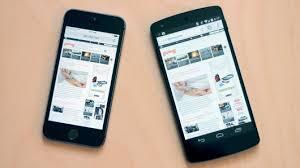 So sánh điểm thiệt hơn của Google Nexus 6 và iPhone 5S