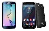 So sánh điện thoại điện thoại Samsung Galaxy S6 Edge+ và Motorola DROID Turbo