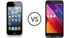 So sánh điện thoại iPhone 5s và Asus Zenfone Selfie
