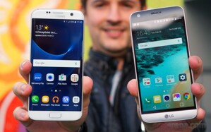 So sánh điện thoại LG G5 và Samsung Galaxy S7 Edge