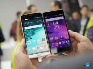 So sánh điện thoại LG G5 và Sony Xperia Z5