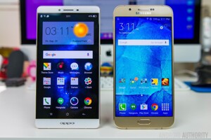 So sánh điện thoại Oppo R7s và Samsung Galaxy S5