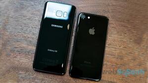 So sánh điện thoại Samsung Galaxy S8 và Iphone 7