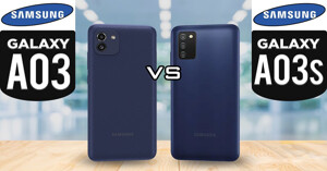 So sánh điện thoại Samsung Galaxy A03 và Galaxy A03s