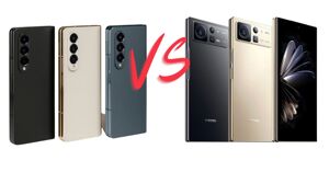 So sánh điện thoại Xiaomi Mi Mix Fold2 và Samsung Galaxy Z Fold4