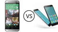 So sánh điện thoại Xiaomi Redmi Note 2 và HTC One M8