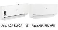 So sánh điều hòa Aqua AQA-RUV10RB và Aqua AQA-RV9QA qua 5 tiêu chí đánh giá