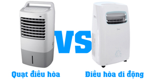 So sánh điều hòa di động và quạt điều hòa : Nên mua loại nào ?